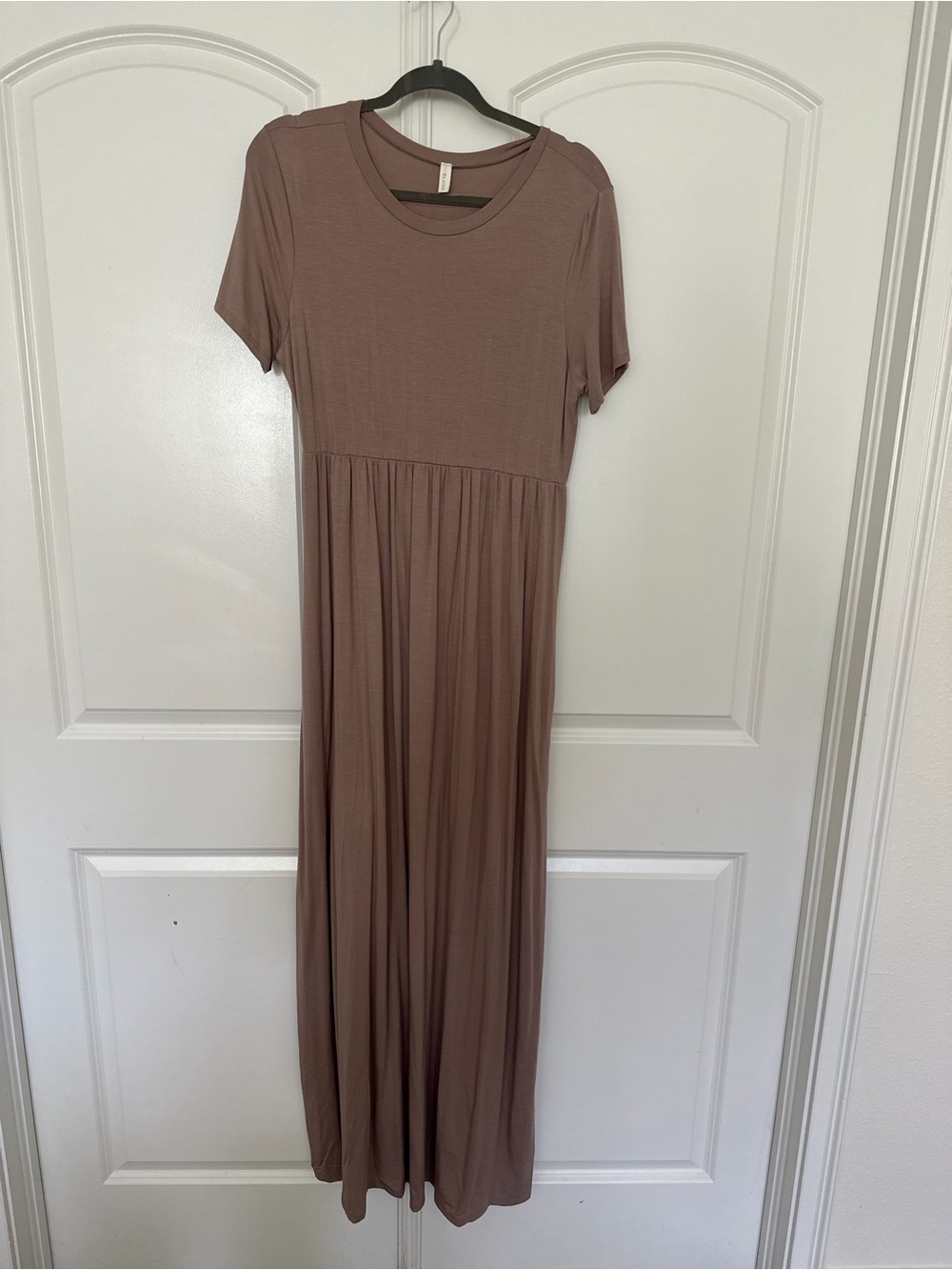 Pinkblush maternity Mauve Short-Sleeve Maxi Dress